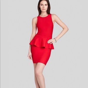 BCBGMaxAria “Francis” Dress. Color: Poppy. Worn Once. Size XXS.